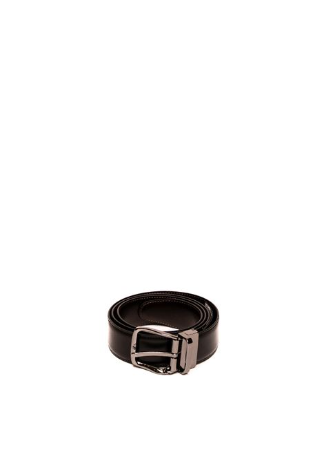 Black/brown reversible belt PK BY PASKAL | 5975PELLE-NER/MOR